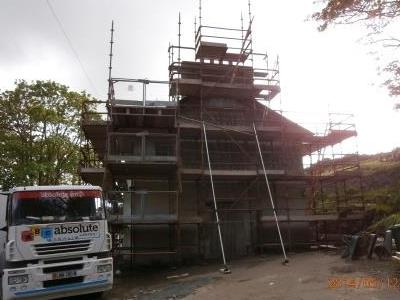 Gable scaffold